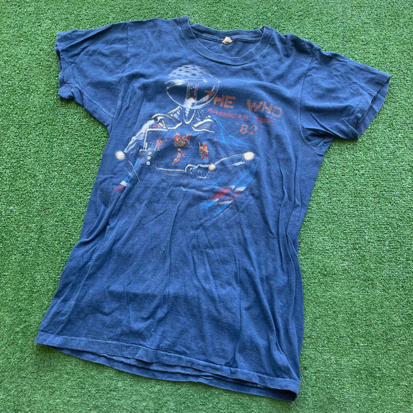 Vintage The Who American Tour ‘82 Tee Size L