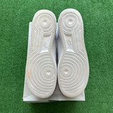 Nike White Low Air Force 1s Size 10.5