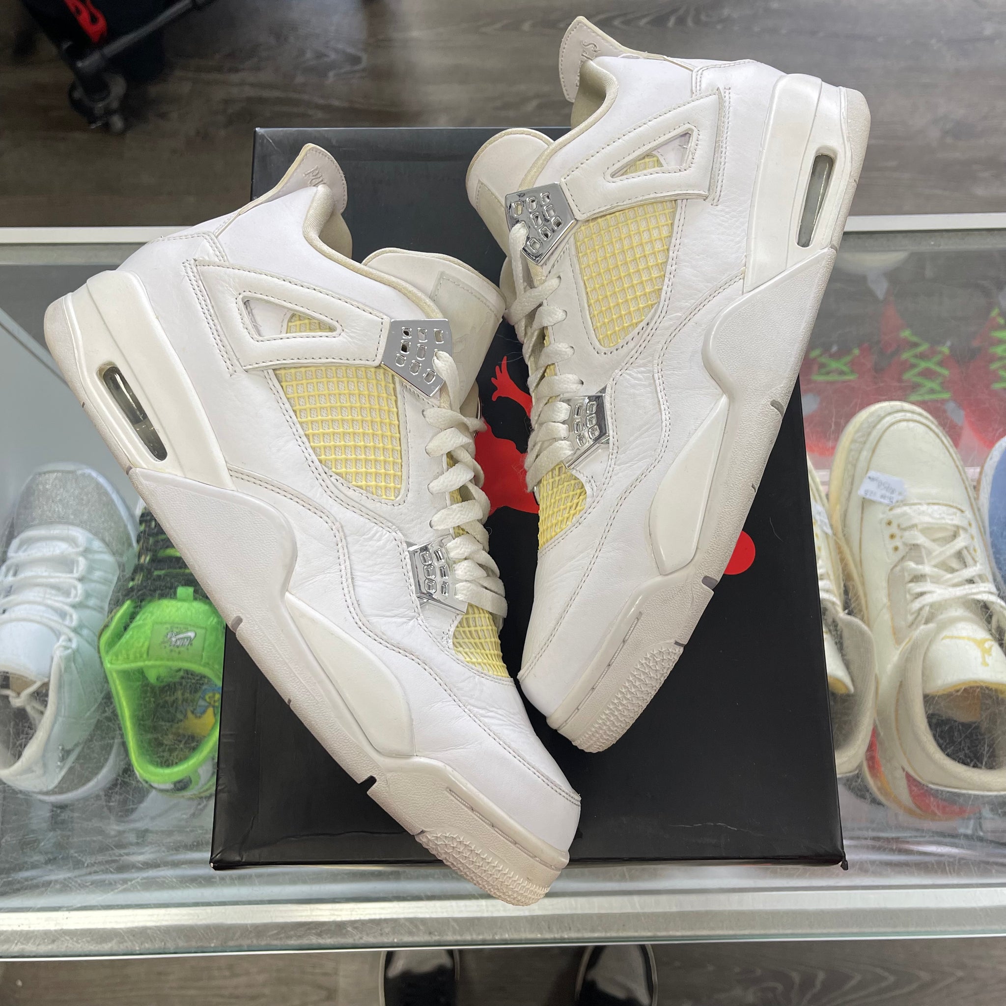 Jordan Pure Money 4s Size 13 My Cuzin Vintage