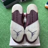 Jordan Burgundy 5s Size 7Y