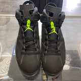 Jordan Electric Green 6s Size 10.5