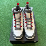 Jordan Fire Red 9s Size 7Y