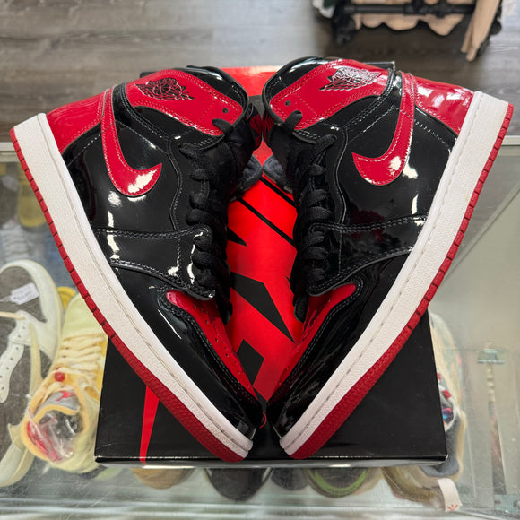 Jordan Patent Bred 1s Size 10.5