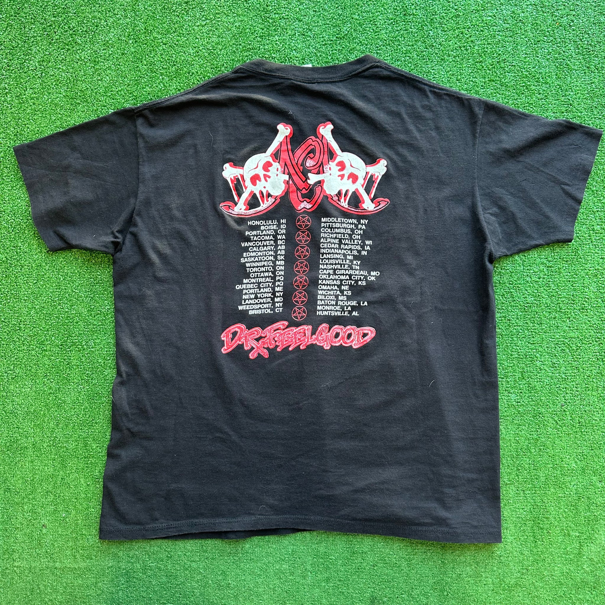 Vintage Motley Crue Tour Tee Size XL – My Cuzin Vintage