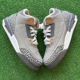 Jordan Cool Grey 3s Size 6.5Y