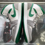 Jordan Grey Green Mid 1s Size 9.5