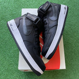 Nike Stussy Black Mid Air Force 1s Size 11