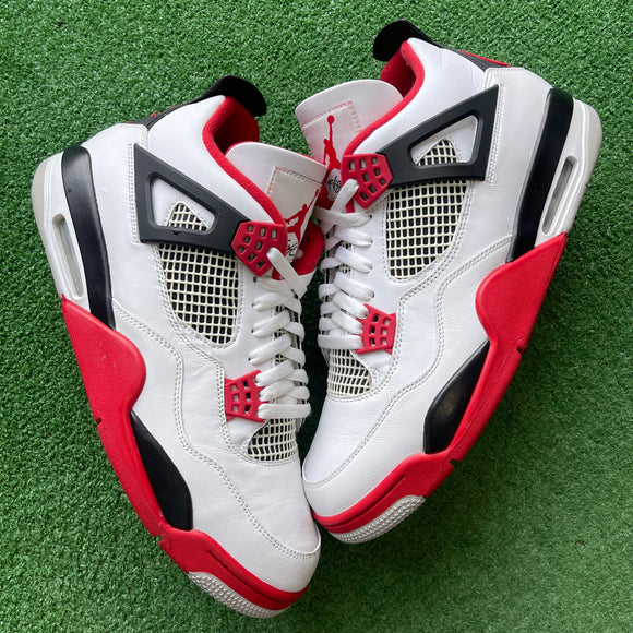 Jordan Fire Red 4s Size 12