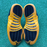 Jordan University Gold 12s Size 8