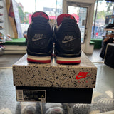 Jordan Reimagined Bred 4s Size 6Y