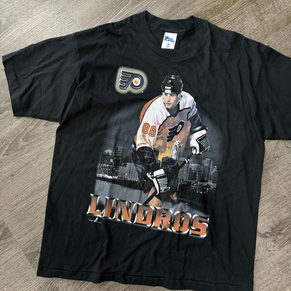Vintage Philadelphia Flyers Lindros Tee Size XXL