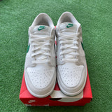 Nike White Malachite Low Dunk Size 12