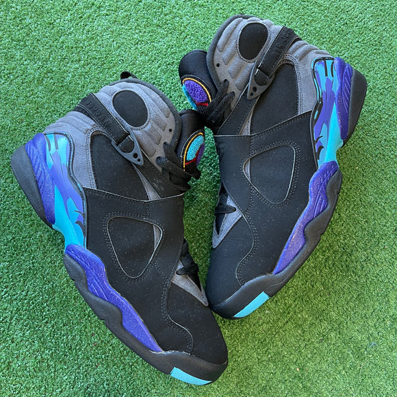 Jordan Aqua 8s Size 10.5