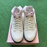 Jordan Medium Soft Pink 5s Size 10