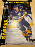 Vintage Buffalo Sabres LaFontaine Poster