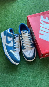 Nike Industrial Blue Sashiko Low Dunk Size