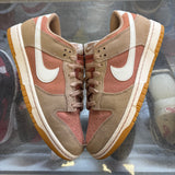 Nike Rattan Terra Blush Low Dunks Size 8.5