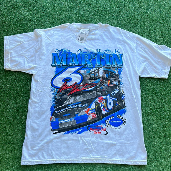 Vintage Mark Martin NASCAR Winston Cup Series Tee Size XL