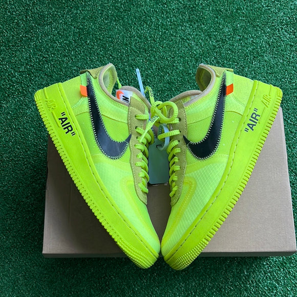 Nike Off White Volt Air Force 1s Size 6.5