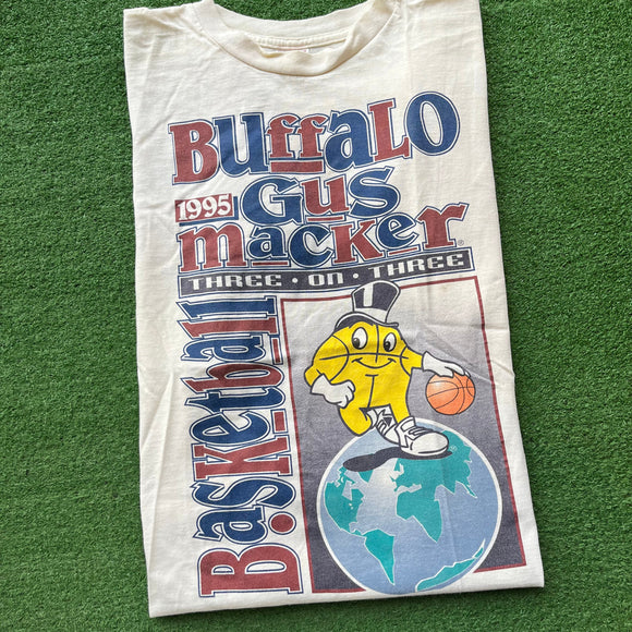 Vintage 1995 Buffalo Gus Macker Tee Size L