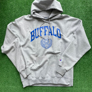Vintage University At Buffalo Champion Hoodie Size L