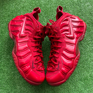 Nike Gym Red Foamposite Size 10.5