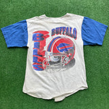 Vintage Buffalo Bills Baseball Shirt Size L