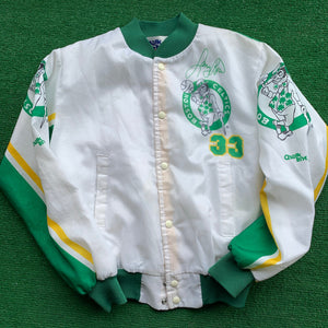 Vintage Boston Celtics Chalkline Jacket Size Youth L