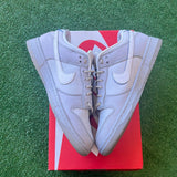 Nike Wolf Grey Pure Platinum Low Dunk Size 8