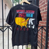 Vintage Michael Jackson Bad Tour Tee Size L