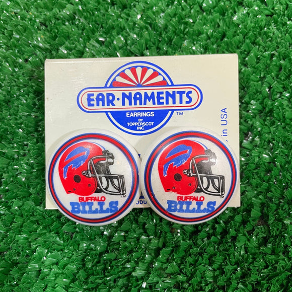 Vintage Buffalo Bills Earrings