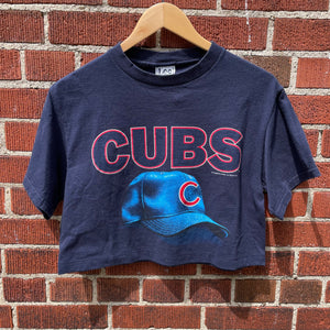 Vintage Chicago Cubs Crop Top Size L