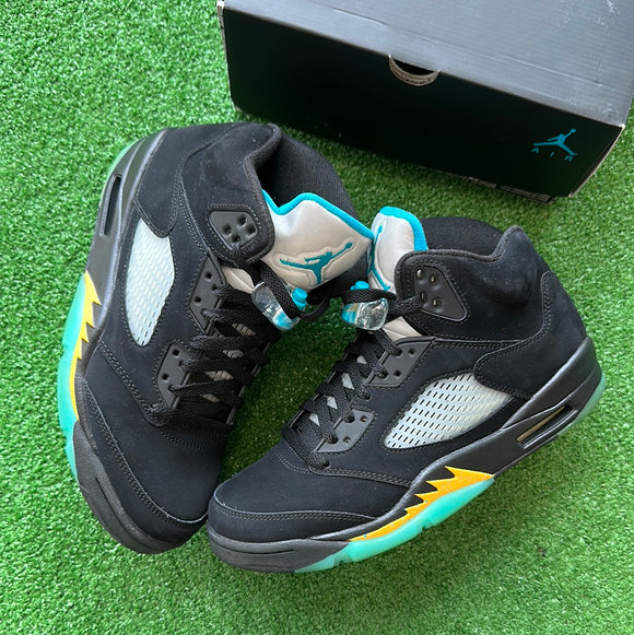 Jordan Aqua 5s Size 8.5