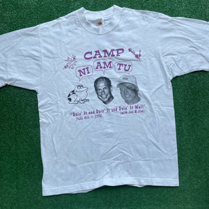 Vintage Buffalo Bills Jim Kelly Camp Niamtu Tee Size L