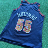 Vintage Denver Nuggets Mutombo Champion Jersey Size M