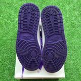 Jordan Metallic Purple 1s Size 9.5W/8M
