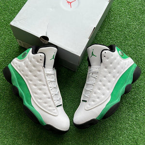 Jordan Lucky Green 13s Size 11