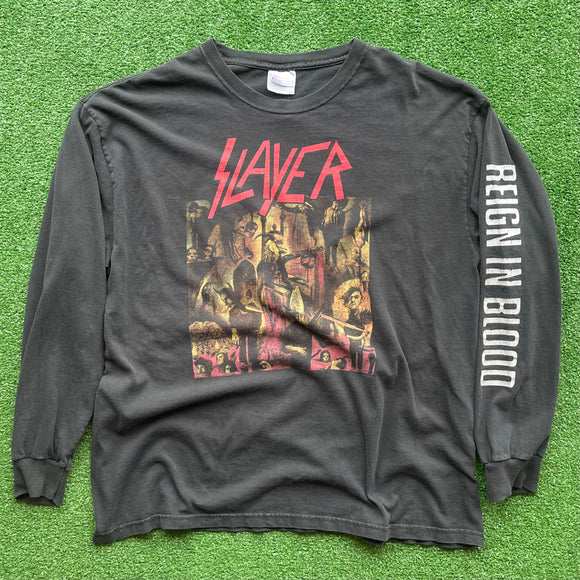 Vintage Slayer Tour Tee Size XL