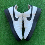 Nike Black White Air Force 1s Size 12.5