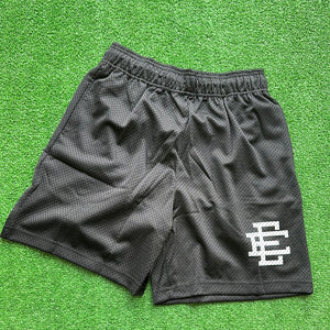 EE Black White Shorts Size L