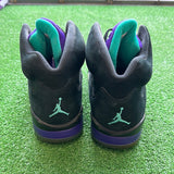 Jordan Black Grape 5s Size 12