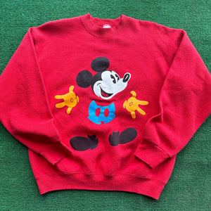 Vintage Mickey Mouse Disney Crewneck Size L