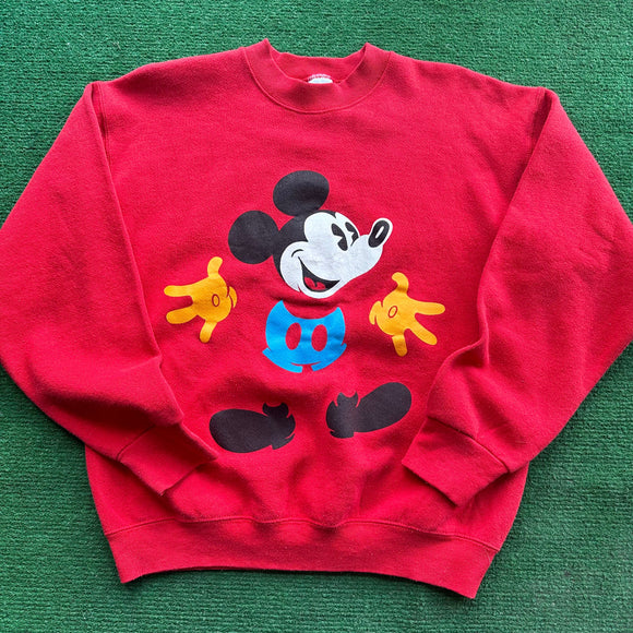 Vintage Mickey Mouse Disney Crewneck Size L