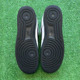 Nike Black White Air Force 1s Size 12.5