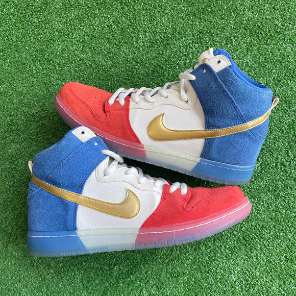 Nike Tricolor SB High Dunk Size 10.5