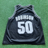 Vintage San Antonio Spurs David Robinson Champion Jersey Size M