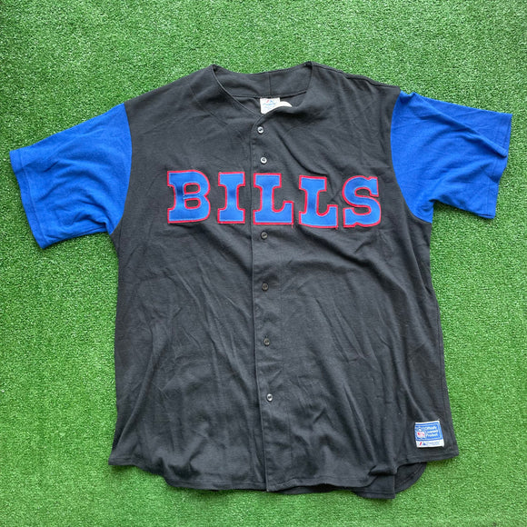 Vintage Buffalo Bills Baseball Shirt Size XL