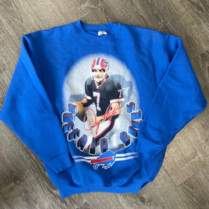 Vintage Buffalo Bills Flutie Sweatshirt Size XL