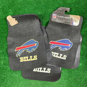 Vintage Buffalo Bills Car Floor Mats