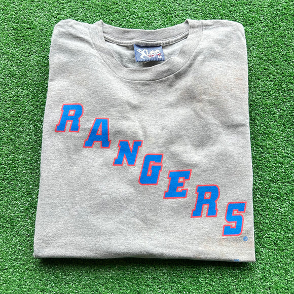 Vintage New York Rangers Grey Mark Messier Tee Size L